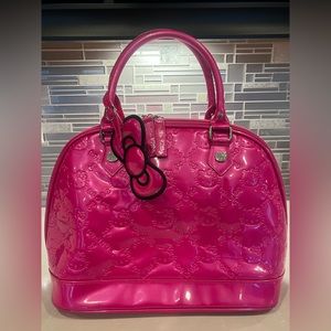 Loungefly x Sanrio Hello Kitty Large Pink Patent Purse